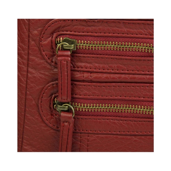 New Ampere Creations Burgandy Crossbody Bag - Picture 7 of 7